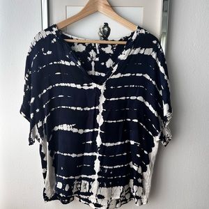 Young Fabulous Broke Silky Tyedye Top